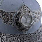 Casquette de routier en laine Buck 50 Breyer avec visière en cuir