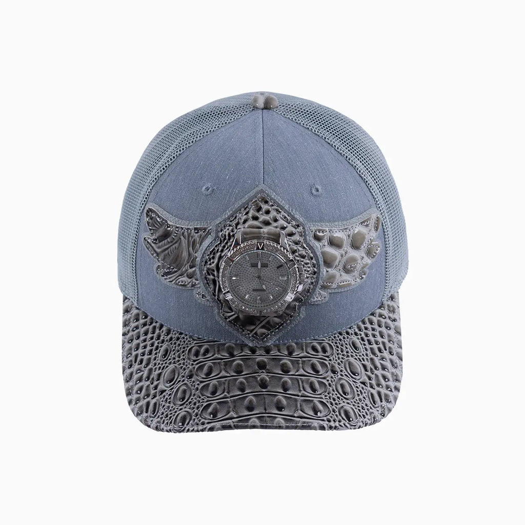 Casquette de routier en laine Buck 50 Breyer avec visière en cuir