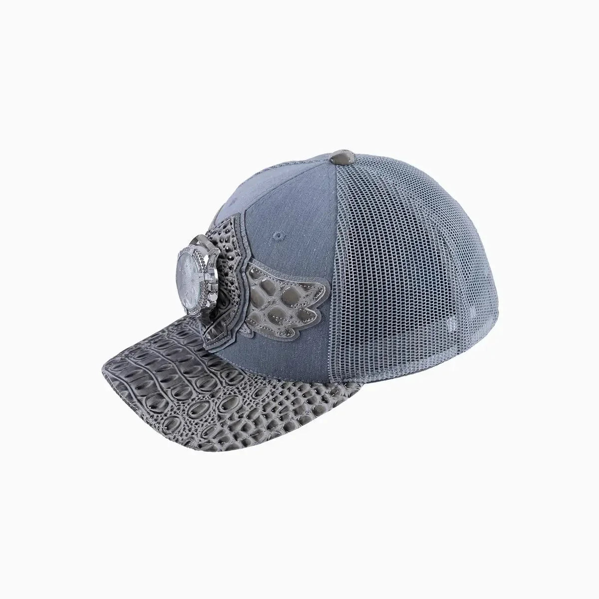 Casquette de routier en laine Buck 50 Breyer avec visière en cuir