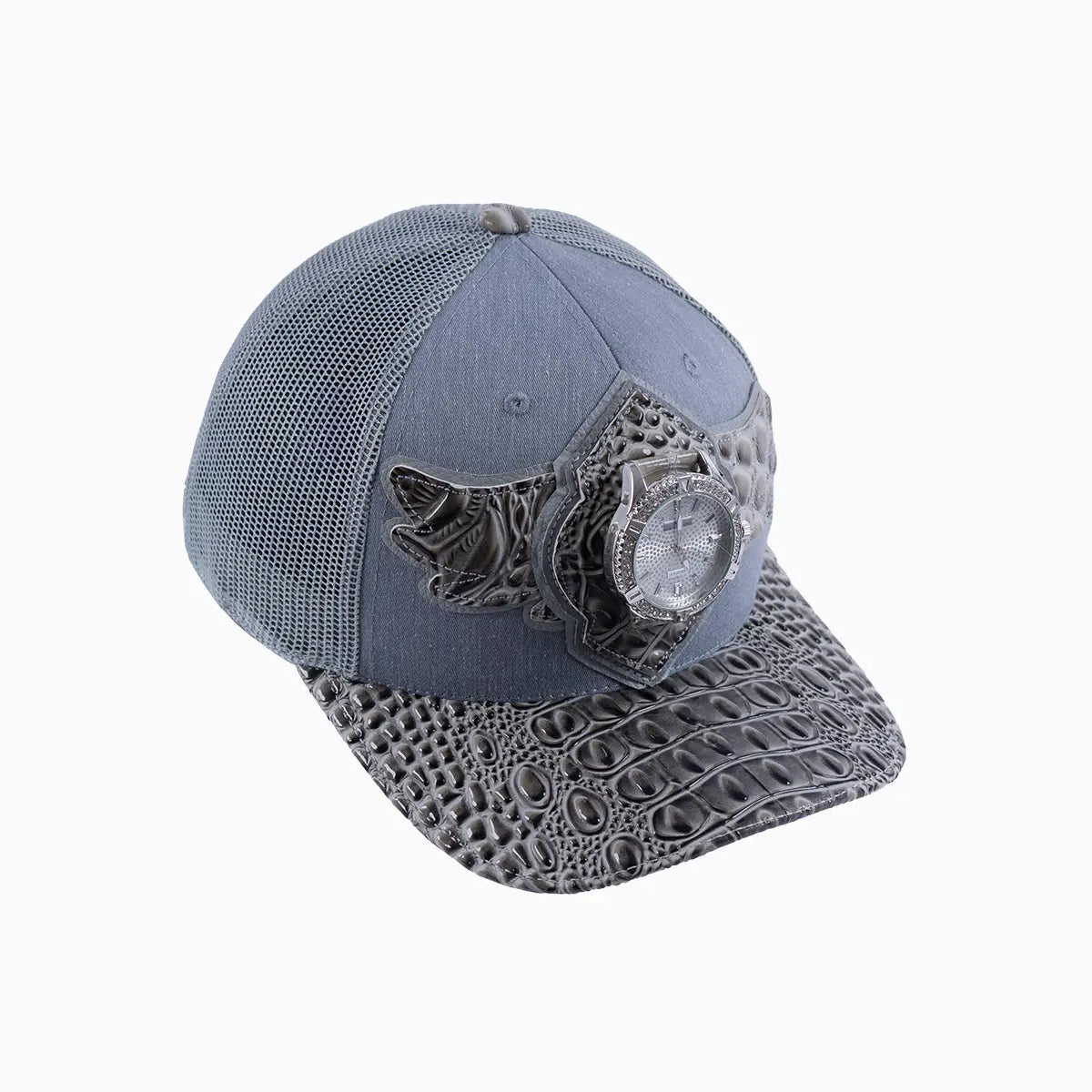 Casquette de routier en laine Buck 50 Breyer avec visière en cuir
