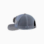 Casquette de routier en laine Buck 50 Breyer avec visière en cuir