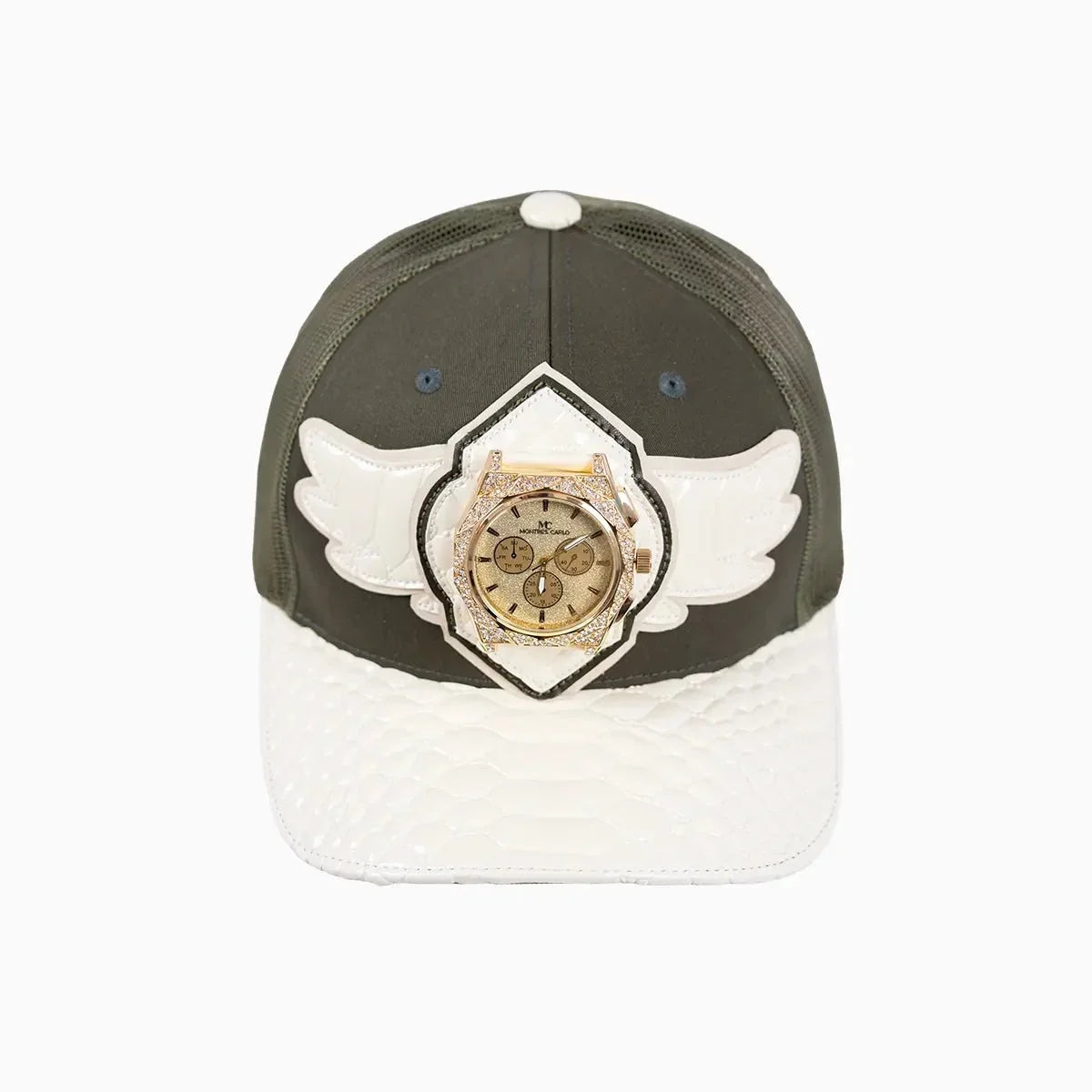 Breyer's Buck 50 Wool Trucker Hat With Leather Visor