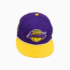 Casquette Breyer's Buck 50 Los Angeles Lakers avec visière en cuir