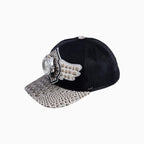 Breyer's Buck 50 Wool Trucker Hat With Leather Visor