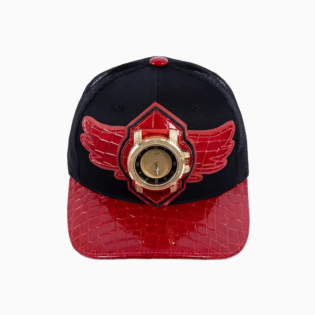 Casquette de routier en laine Buck 50 Breyer avec visière en cuir