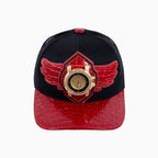 Casquette de routier en laine Buck 50 Breyer avec visière en cuir