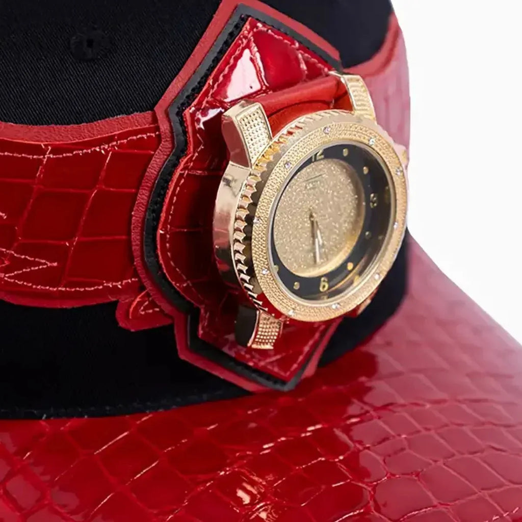 Casquette de routier en laine Buck 50 Breyer avec visière en cuir