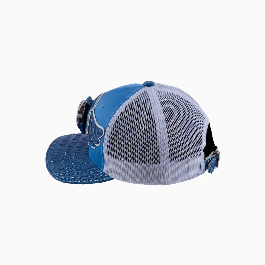 Casquette de routier en laine Buck 50 Breyer avec visière en cuir