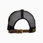 Casquette de routier en laine Buck 50 Breyer avec visière en cuir