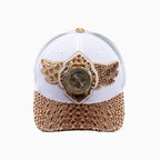 Casquette de routier en laine Buck 50 Breyer avec visière en cuir