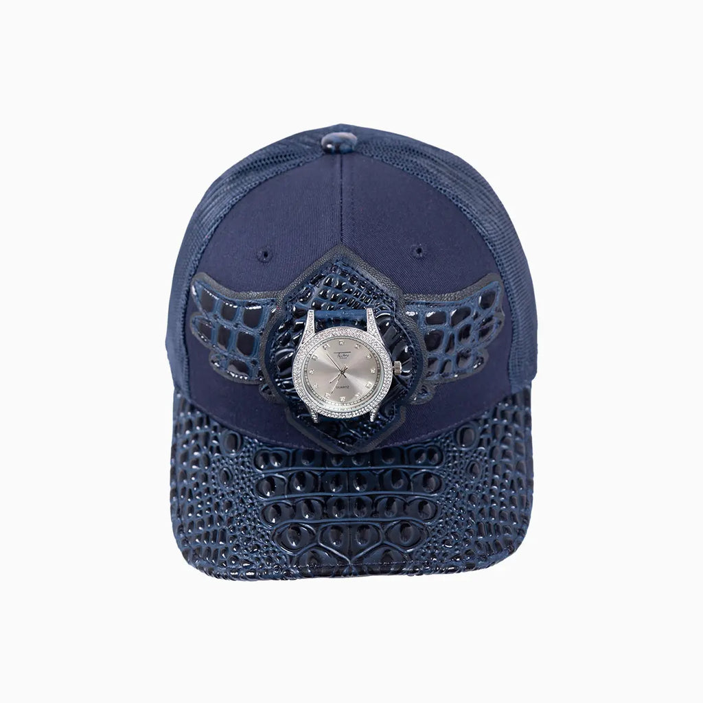 Casquette de routier en laine Buck 50 Breyer avec visière en cuir