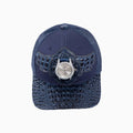 Casquette de routier en laine Buck 50 Breyer avec visière en cuir