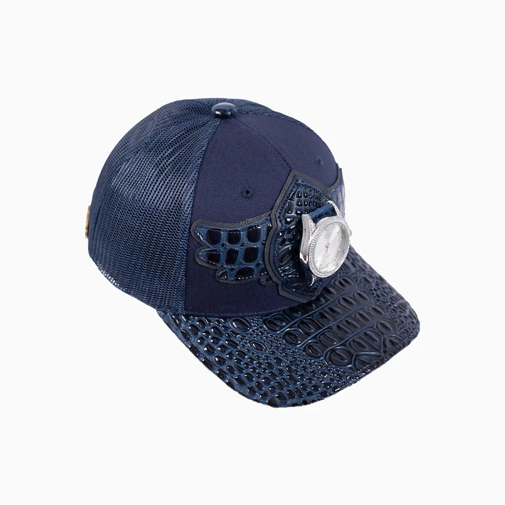 Casquette de routier en laine Buck 50 Breyer avec visière en cuir