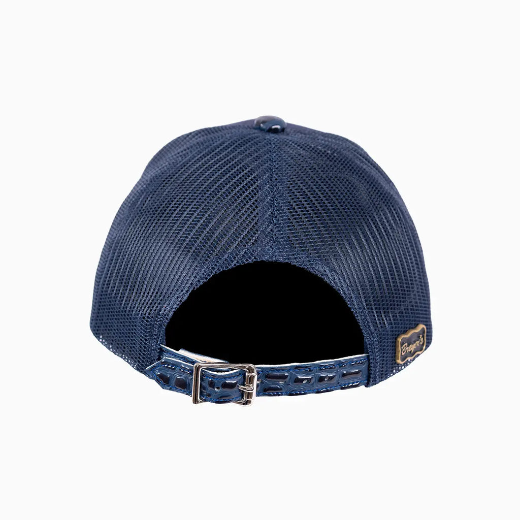 Casquette de routier en laine Buck 50 Breyer avec visière en cuir