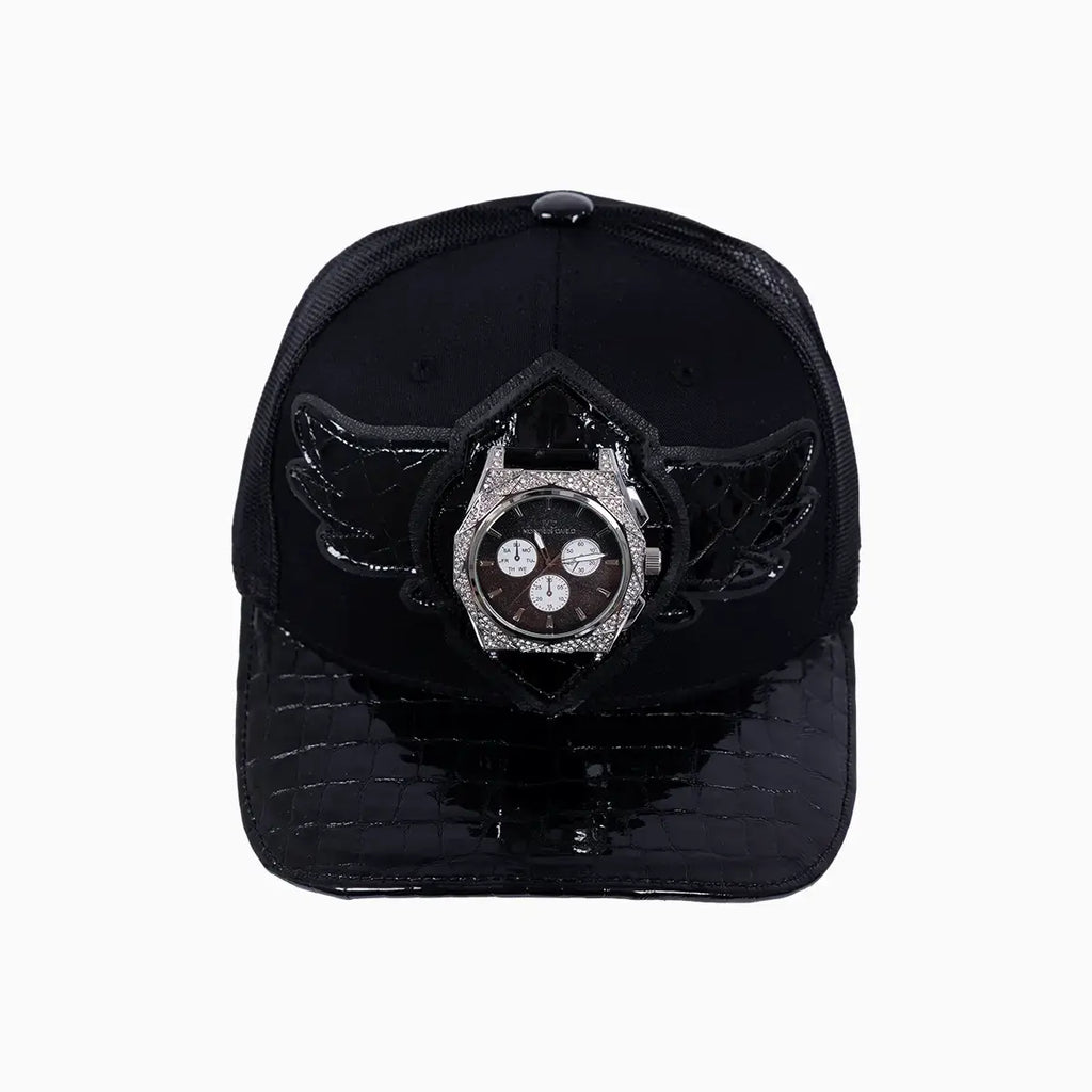 Casquette de routier en laine Buck 50 Breyer avec visière en cuir