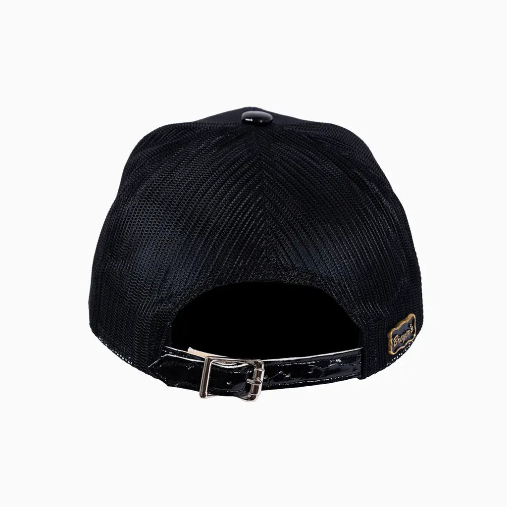 Casquette de routier en laine Buck 50 Breyer avec visière en cuir