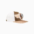 Casquette de routier en laine Buck 50 Breyer avec visière en cuir