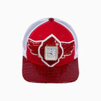 Casquette de routier en laine Buck 50 Breyer avec visière en cuir