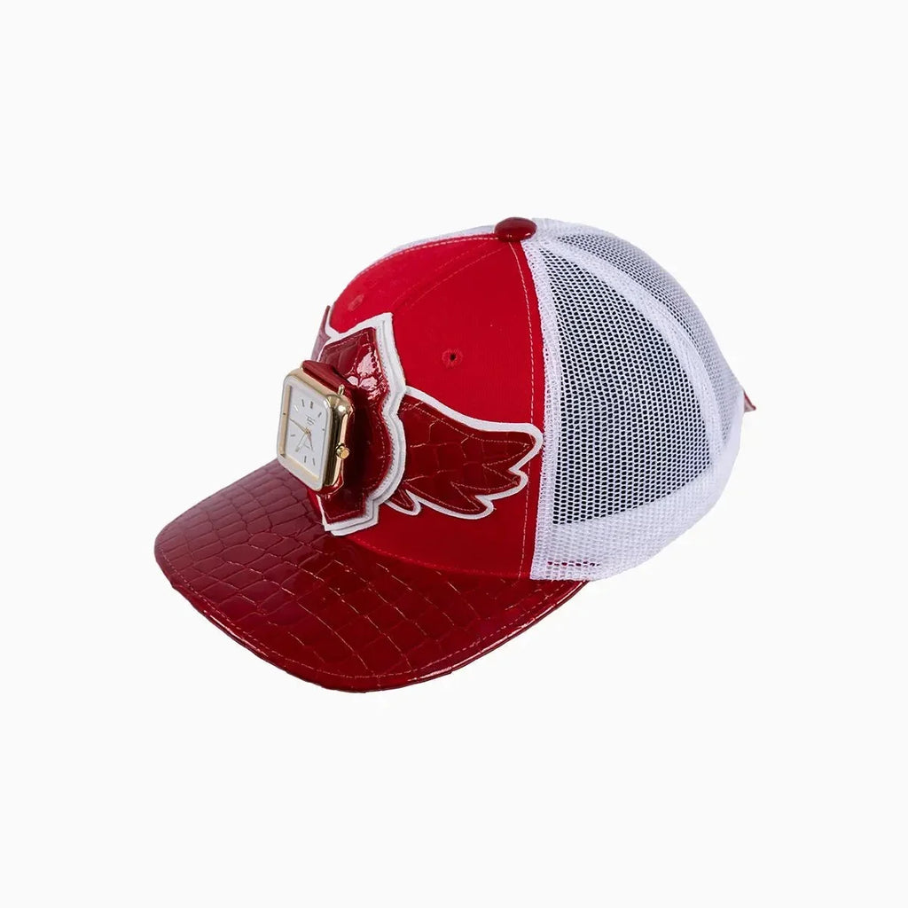 Casquette de routier en laine Buck 50 Breyer avec visière en cuir