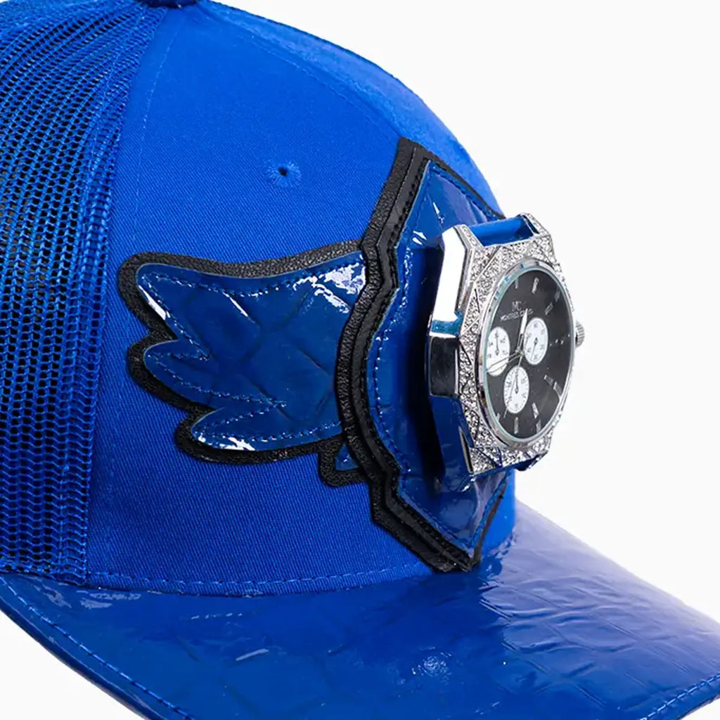 Casquette de routier en laine Buck 50 Breyer avec visière en cuir