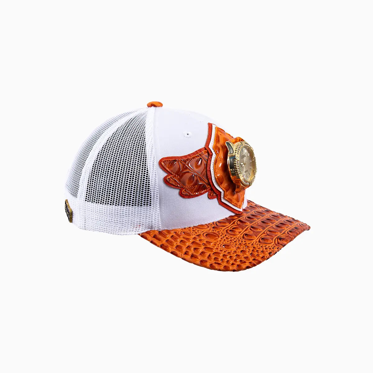 Casquette de routier en laine Buck 50 Breyer avec visière en cuir