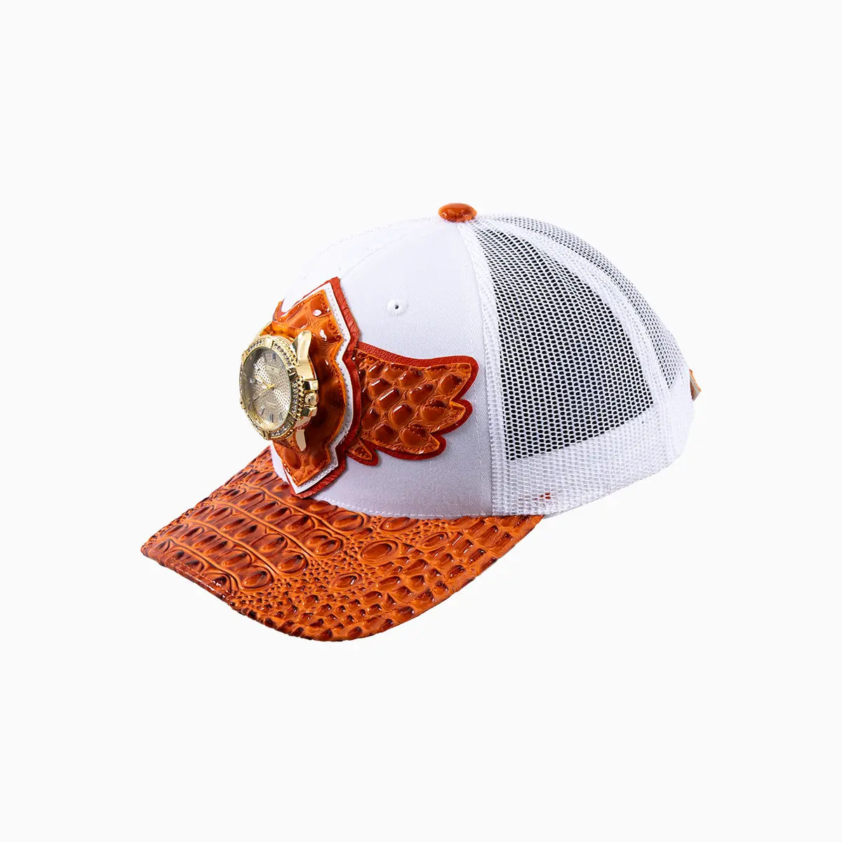 Casquette de routier en laine Buck 50 Breyer avec visière en cuir