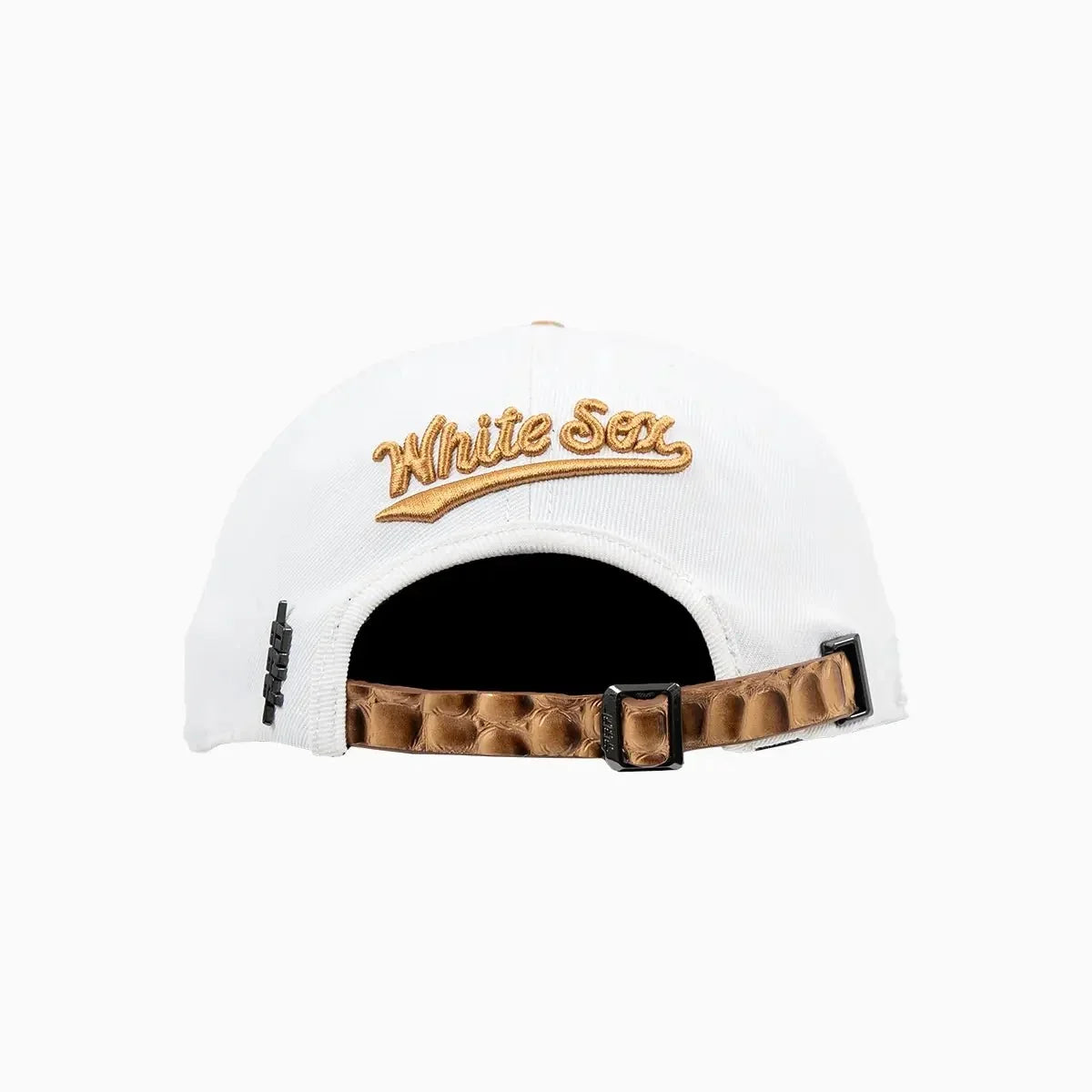 Chicago White Sox MLB Leather Wool Strapback Hat