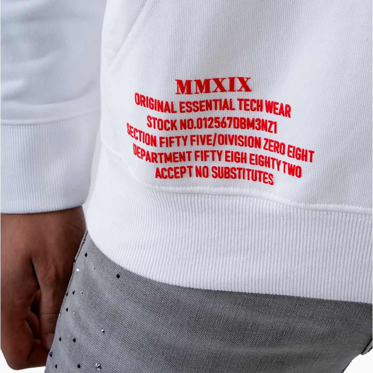 Men's Meltdown On Sunset Stone Hoodie