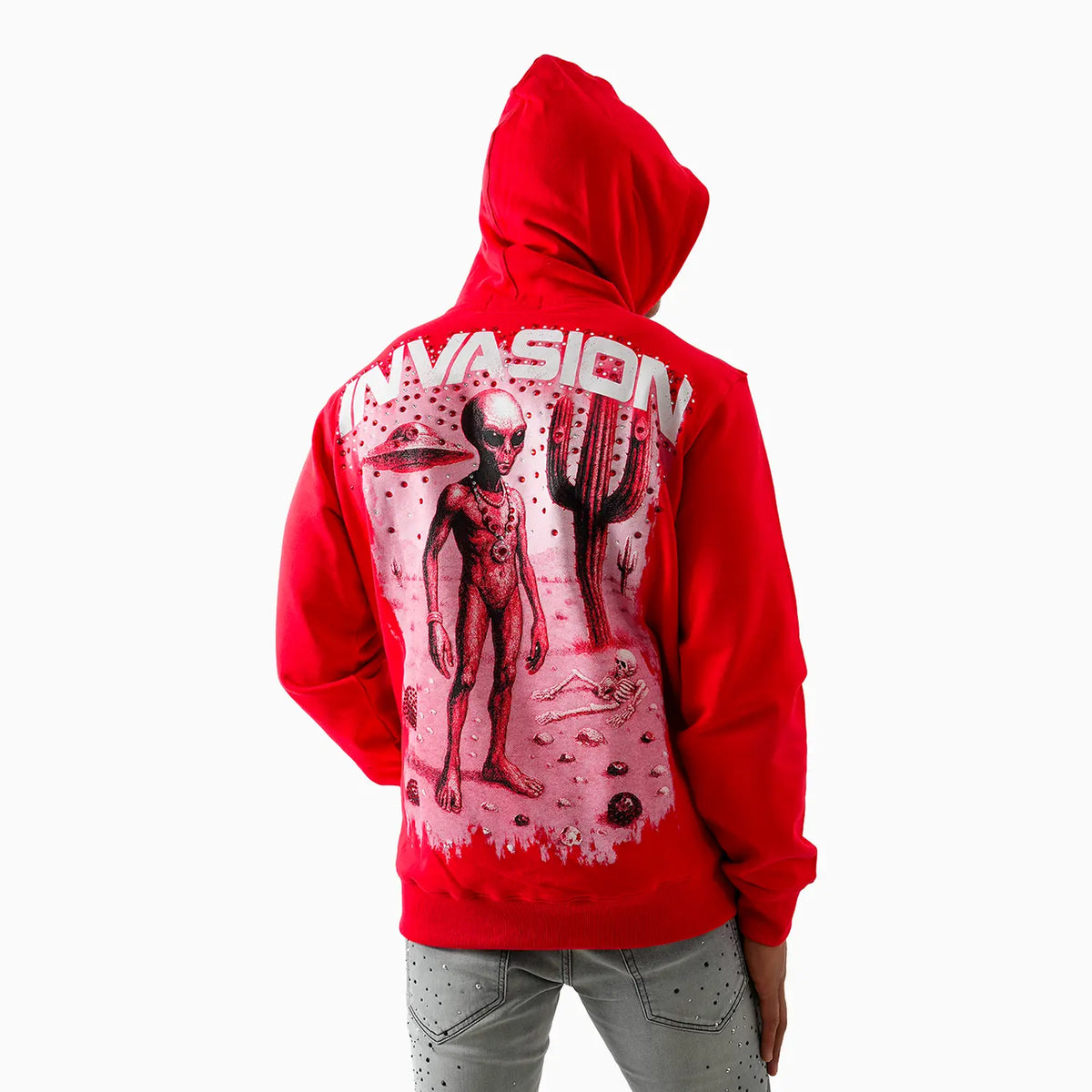 Men's Invasion Stone Hoodie