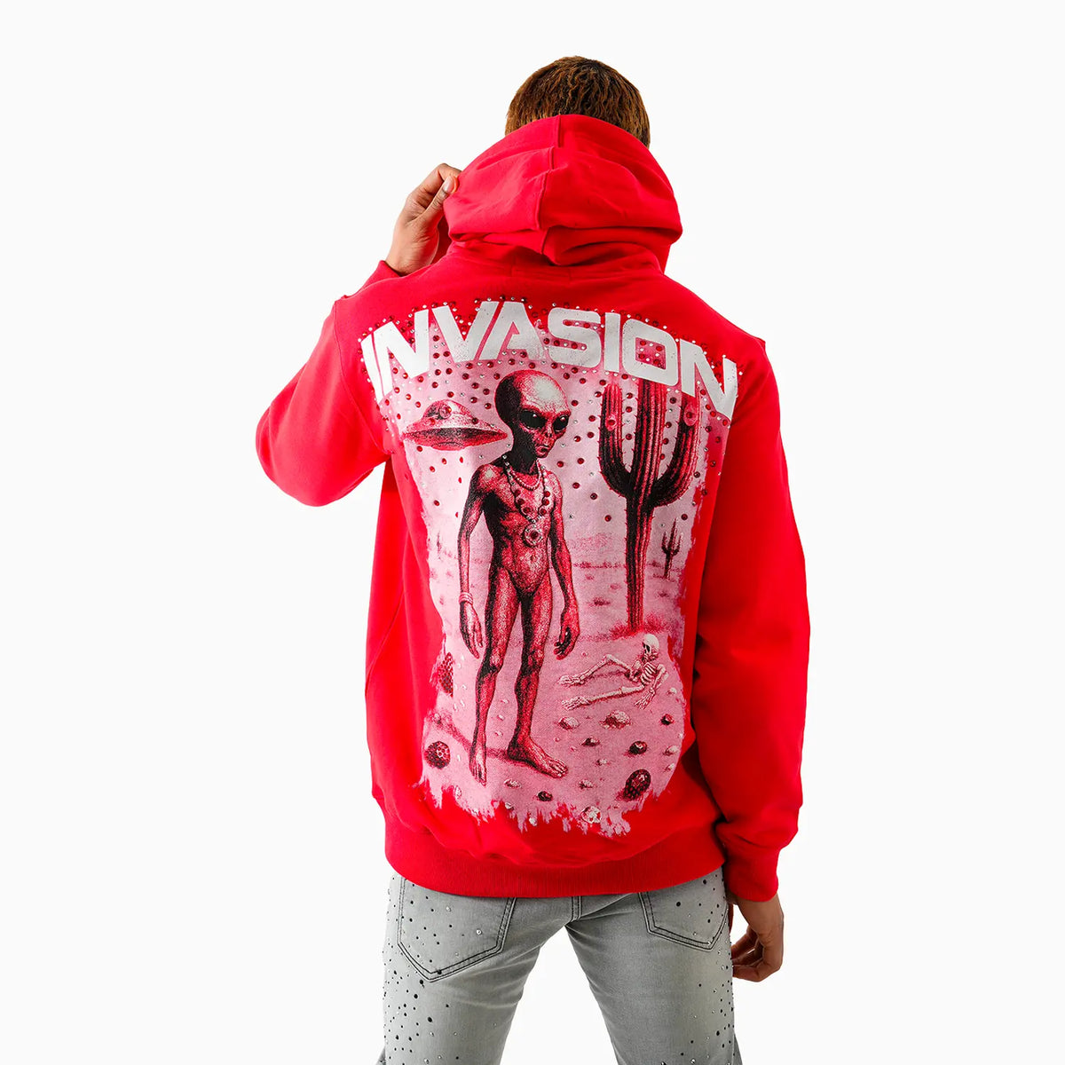 Men's Invasion Stone Hoodie