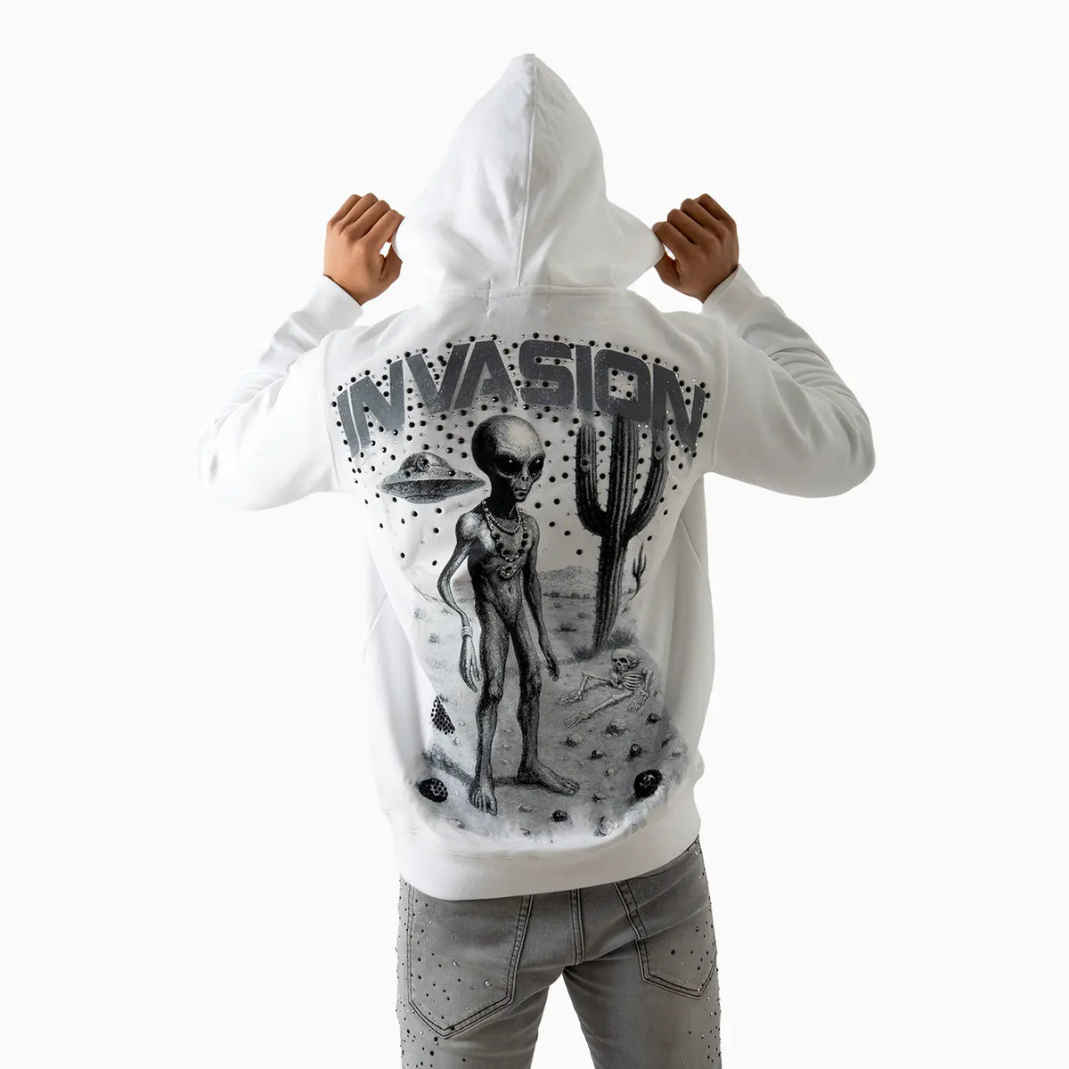 Men's Invasion Stone Hoodie