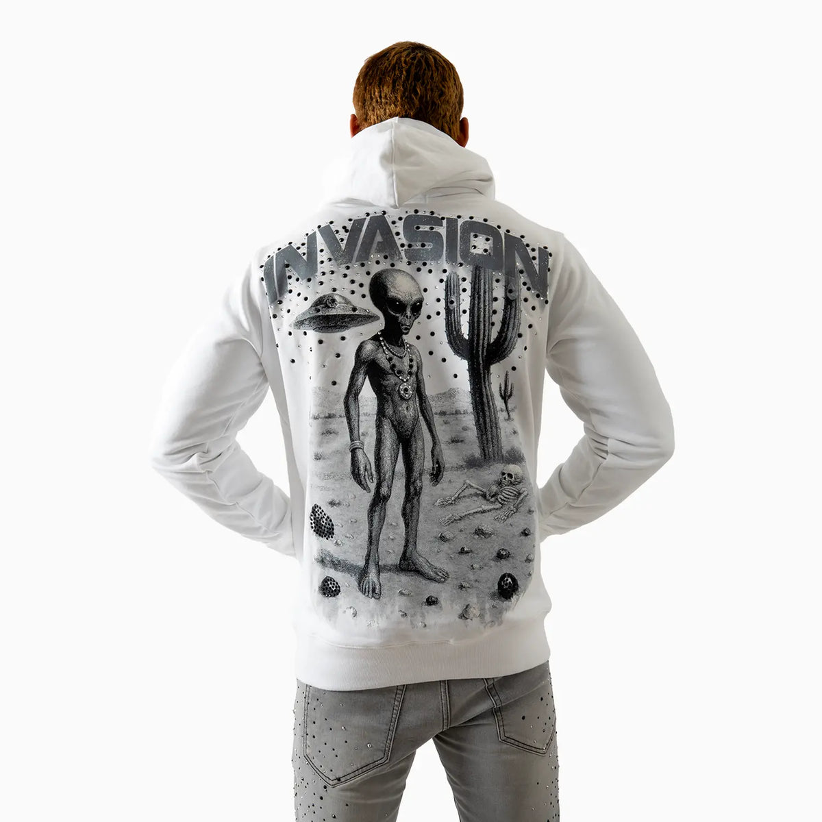 Men's Invasion Stone Hoodie