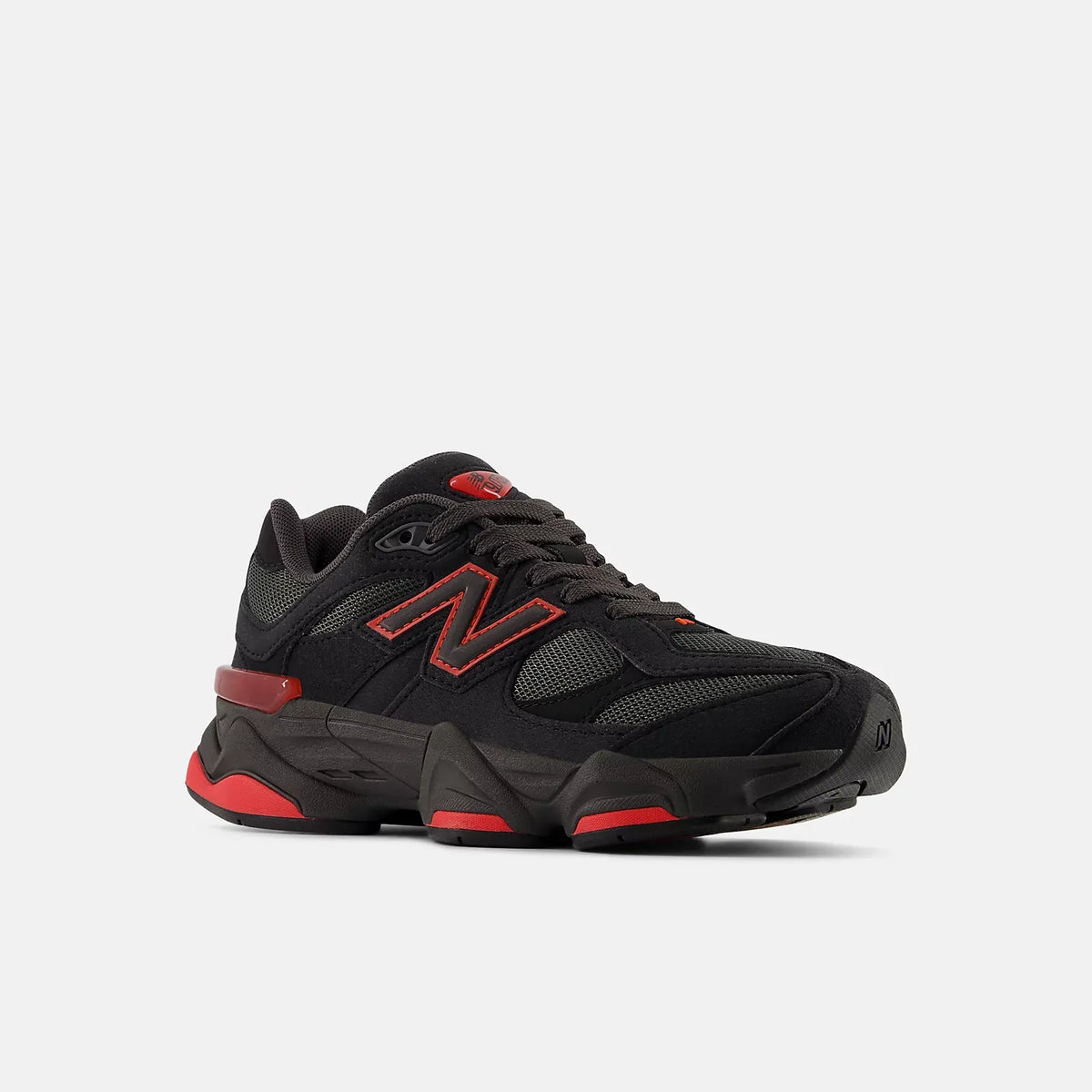 Kid's 9060 'Black Red'