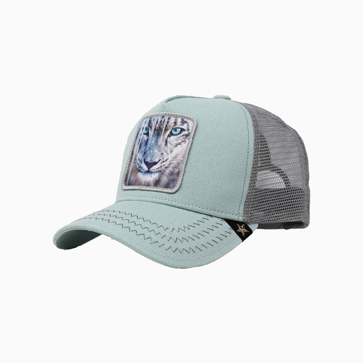 The Tiger Ice Green Trucker Hat
