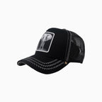 La casquette trucker noire Éléphant
