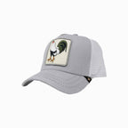 La casquette de camionneur grise « Le Coq »