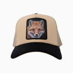 La casquette trucker beige Fox