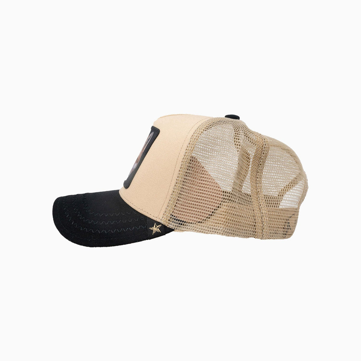 The Fox Beige Trucker Hat