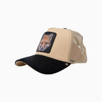 La casquette trucker beige Fox