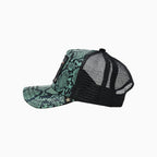 Men's Trucker Sneak Leather Hat