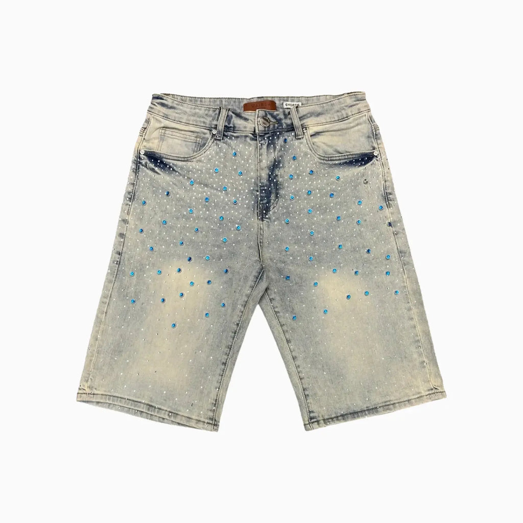 Pantalones cortos de mezclilla para hombre