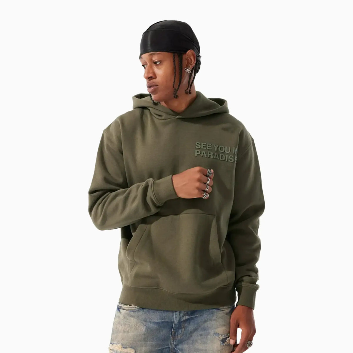 Sudadera con Capucha Tonal Paradise para Hombre
