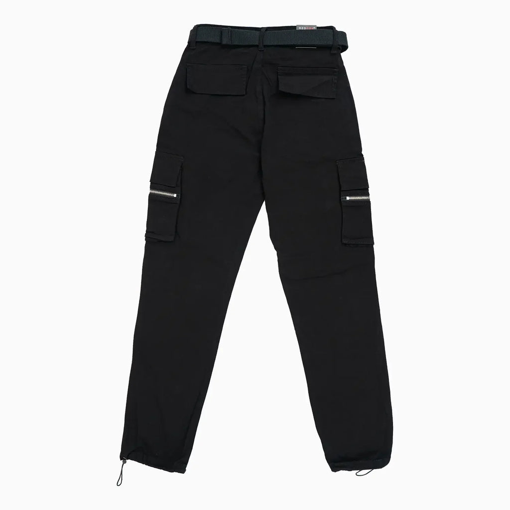 Women's Zipper Cargo Pocket Jogger Pant - Famous | Online Store