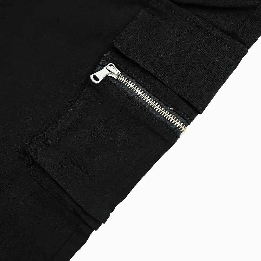Women's Zipper Cargo Pocket Jogger Pant