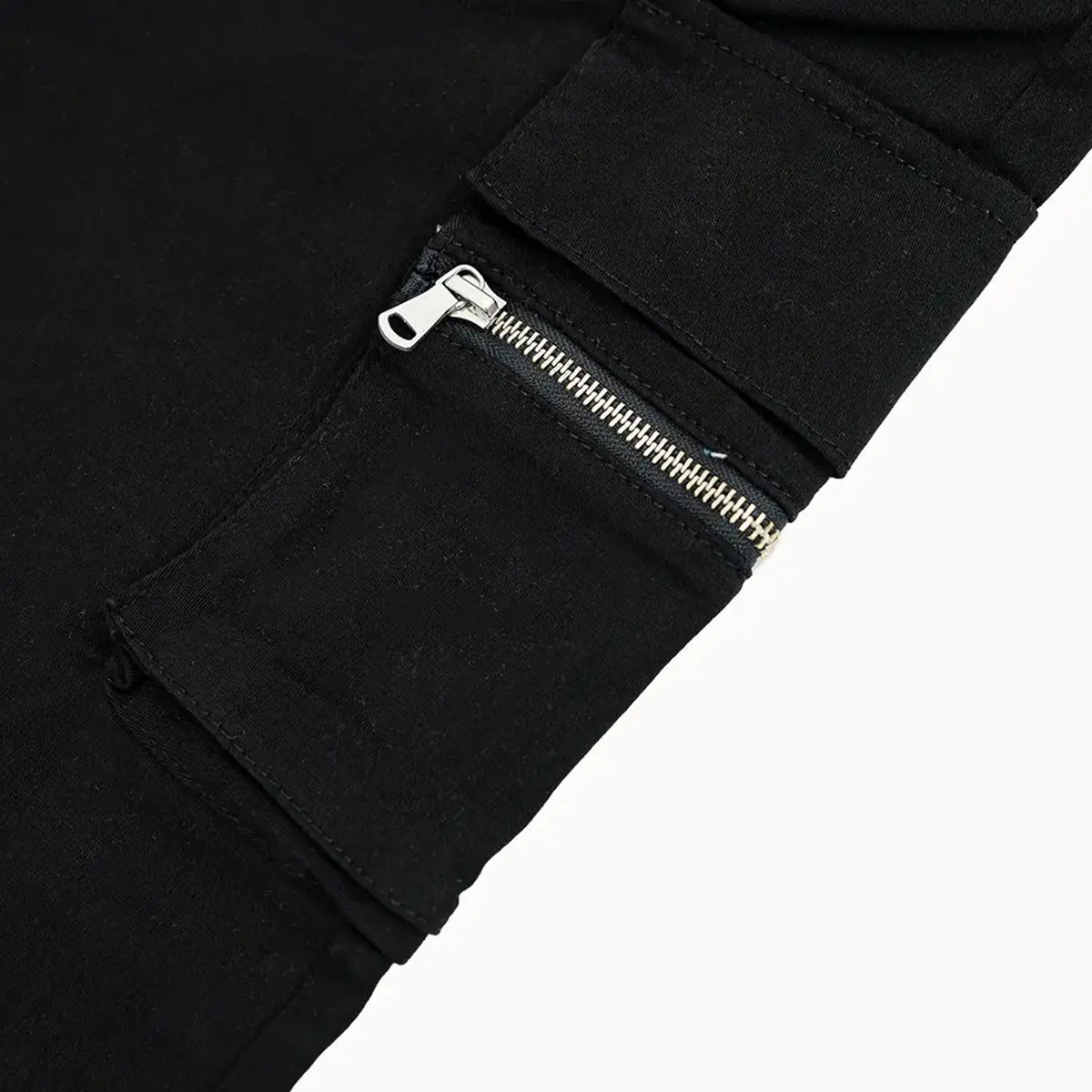 Women's Zipper Cargo Pocket Jogger Pant