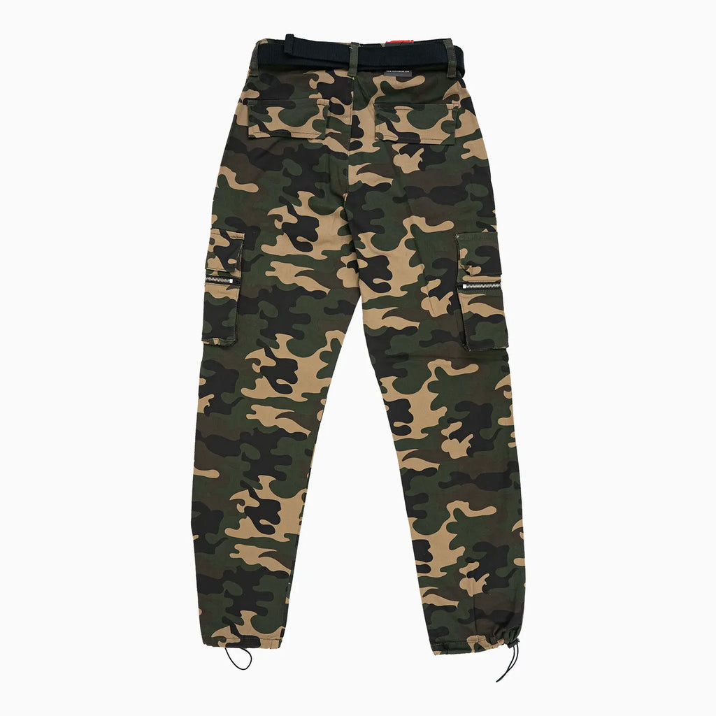 Pantalón Jogger Cargo con Cremallera para Mujer