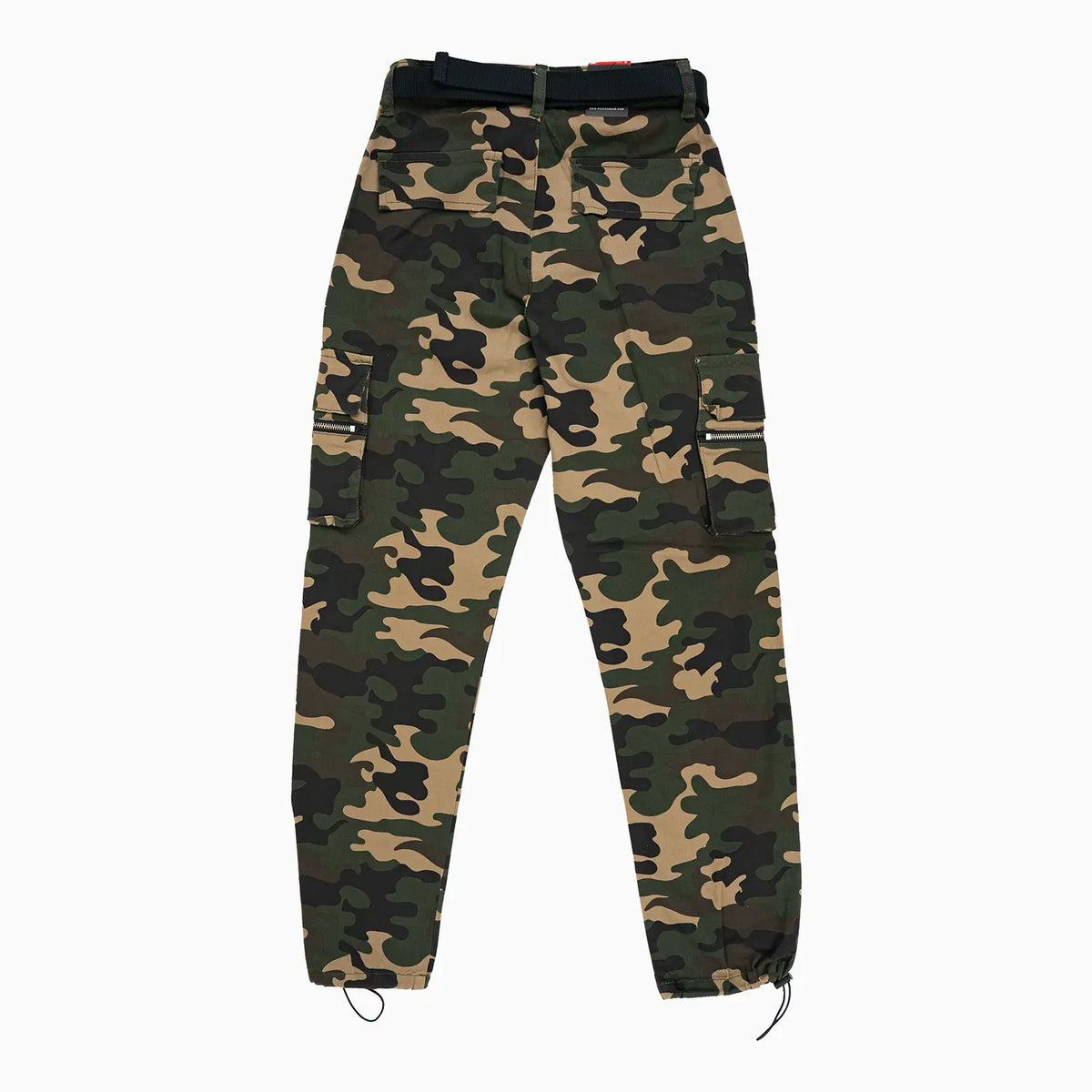 Women's Zipper Cargo Pocket Jogger Pant