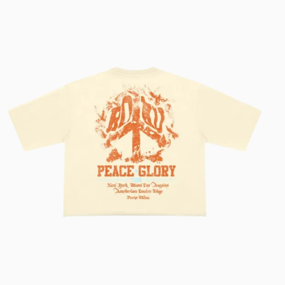 Camiseta corta Peace Glory para hombre