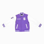 Women's Circle Wool Varsity Jacket