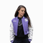 Women's Circle Wool Varsity Jacket